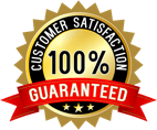 100% customer satisfaction guaranteed