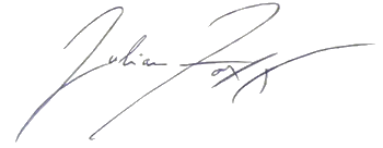 Julian Foxx signature